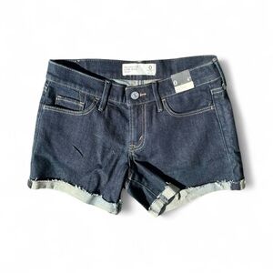 Abercrombie & Fitch Low Rise jean Shorts NWT